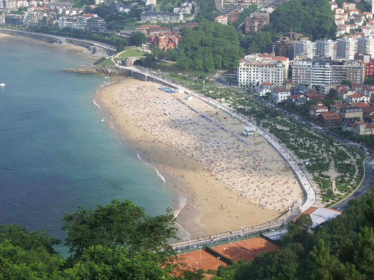 Beautiful Apartment Ondarreta Beach San Sebastián Dış mekan fotoğraf